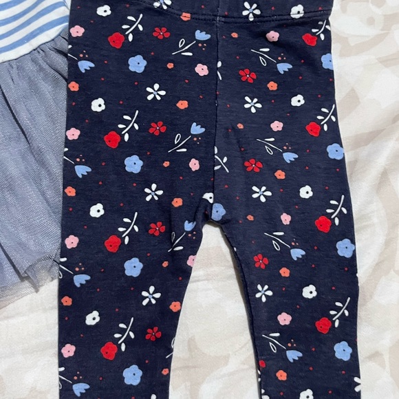 🌻3/25$ Lily & Jack baby girl bunny 🐰 set Tulle top and pants 6-12 months - Picture 5 of 6